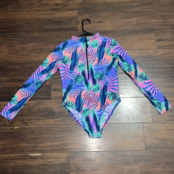 “Miami Baby” Long Sleeved Swimsuit - Size L - Fashion Nova ACCEPTING ALL OFFERS! - Picture 2 of 10